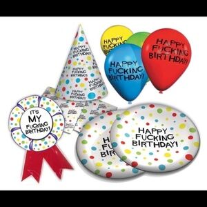 Adult Birthday Party Pack Funny